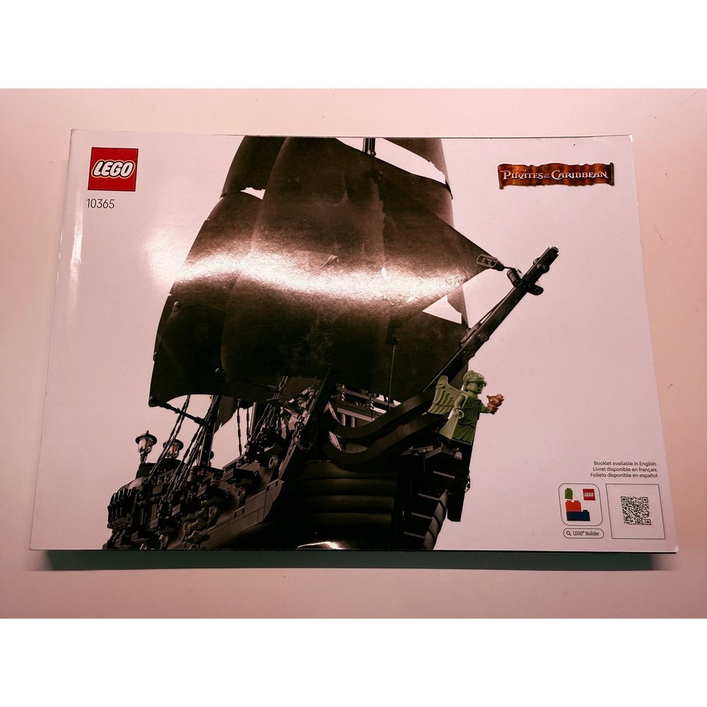 LEGO Pirates of the Caribbean Black Pearl 10365 Instruction Manual Only